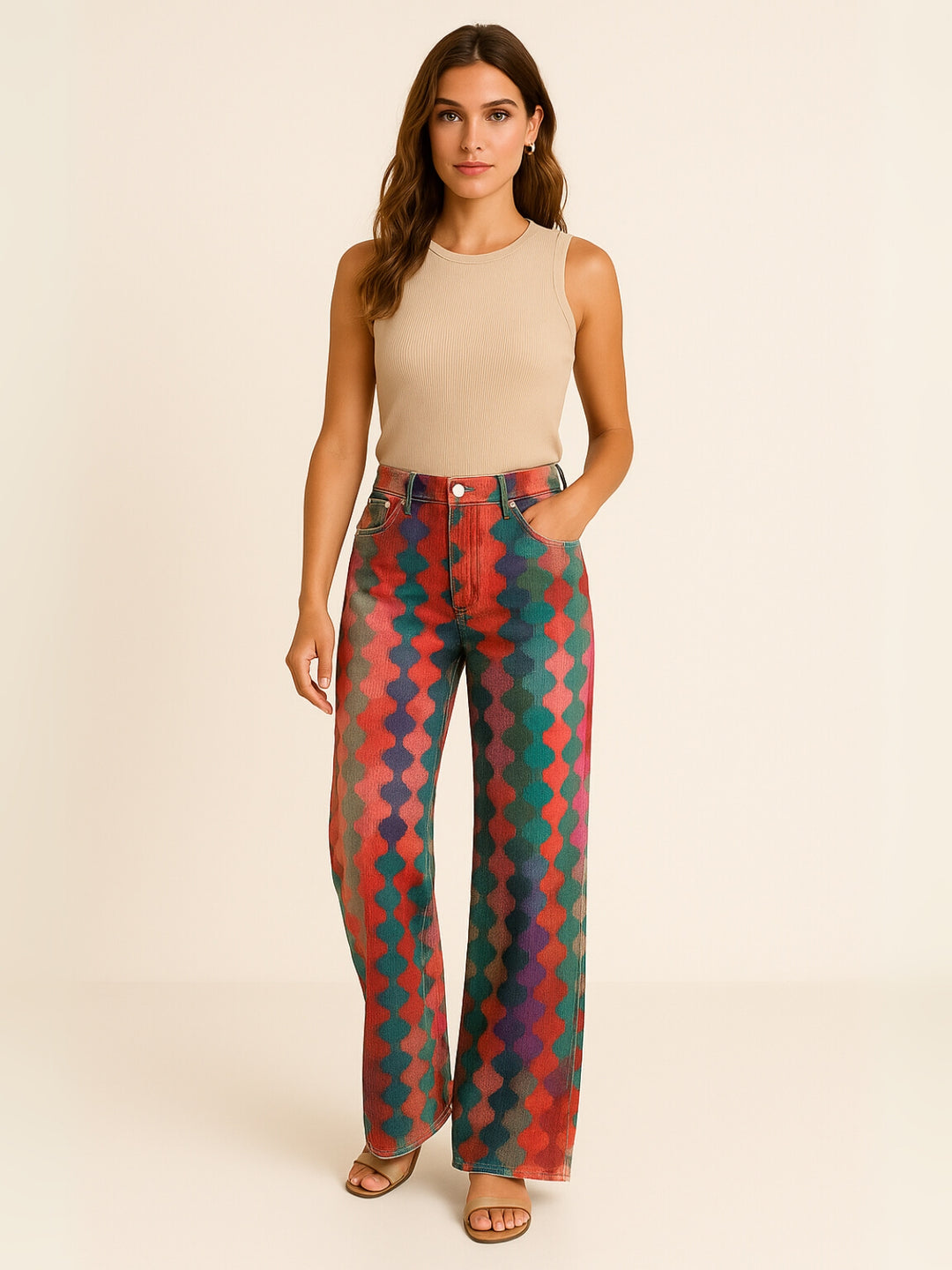 Maelis | Pantalon Boho Vintage
