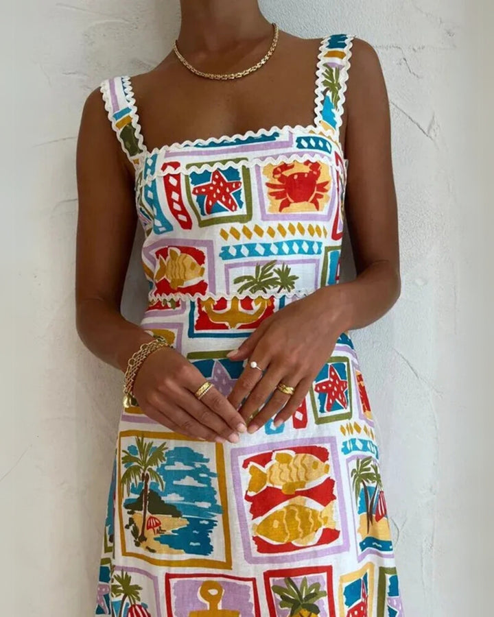 Floridia | Robe Longue Tropicale