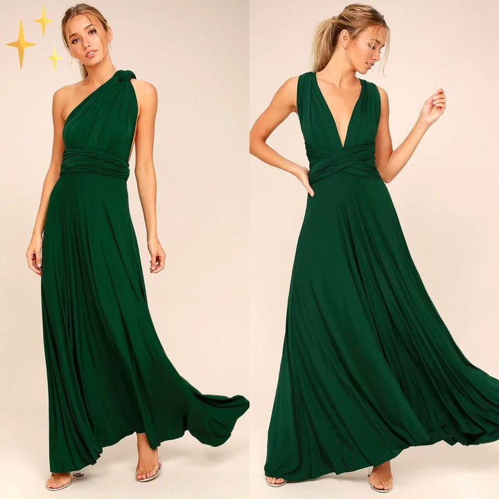 Femme portant Robes Adelisse | Robe portefeuille élégante pour femmes