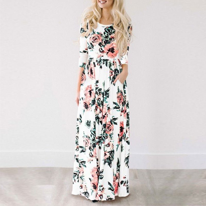 Femme portant Robes Alareine | Robe de plage élégante et légère pour femme