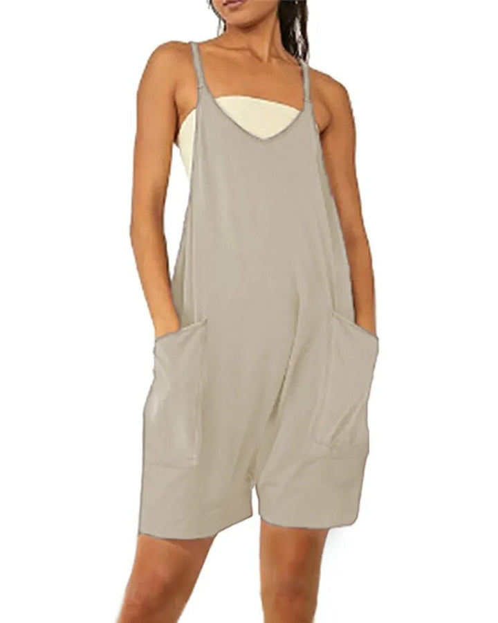 Femme portant Combinaison Allegra | Combinaison Courte D'Été