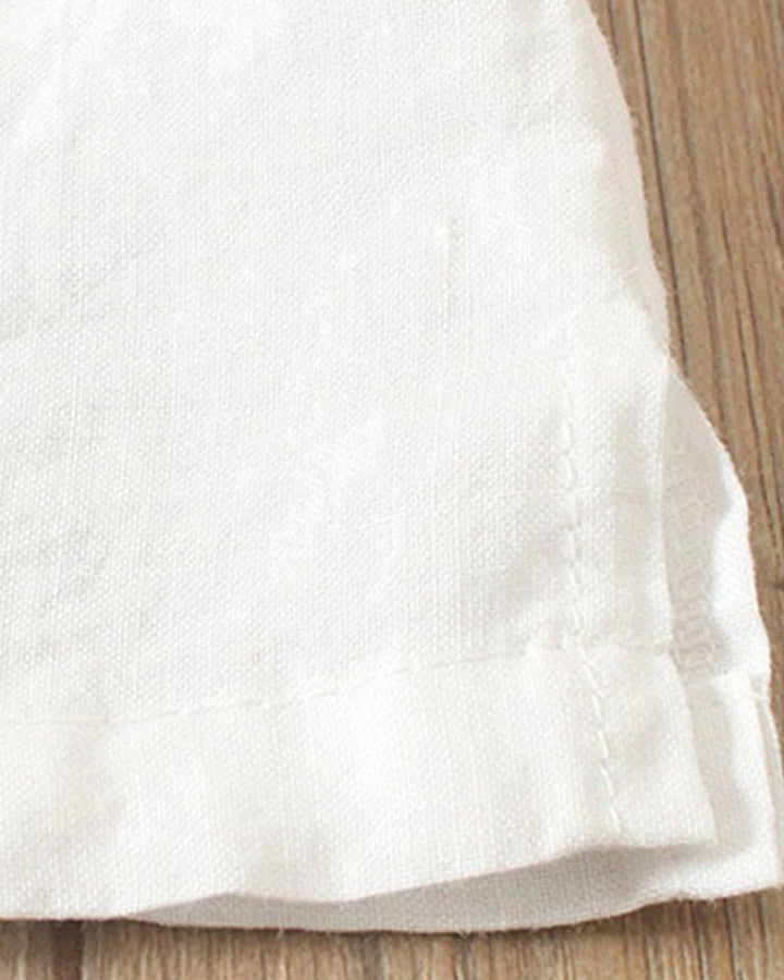 Femme portant T-shirts Alyssa | Blouse Uni à Manches Courtes