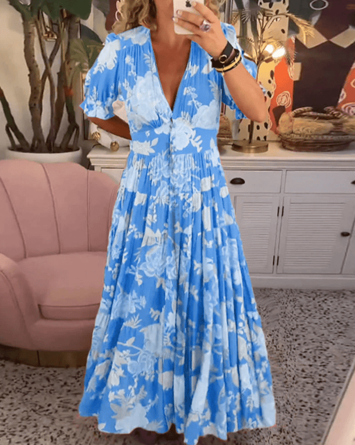 Femme portant Robes Amarinda | Robe Longue Élégante Pour Femmes