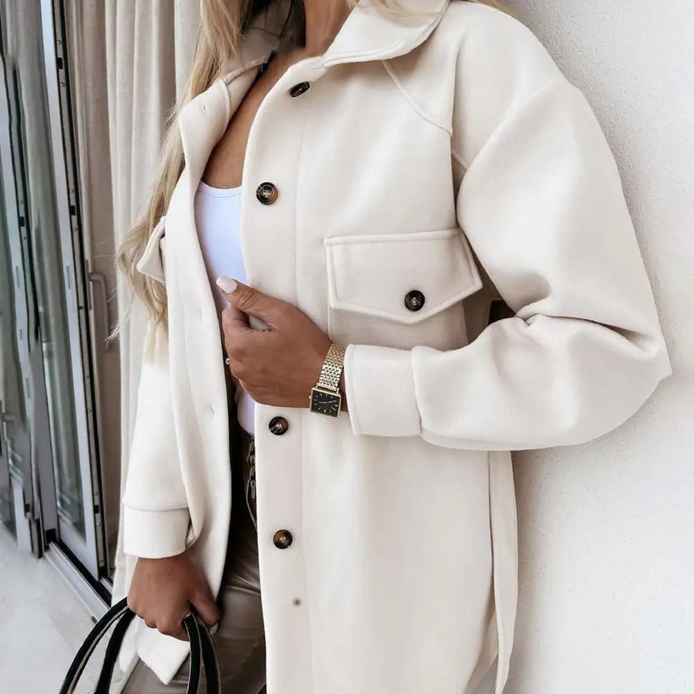 Femme portant Vestes Celia | Veste Chaude Avec Poches