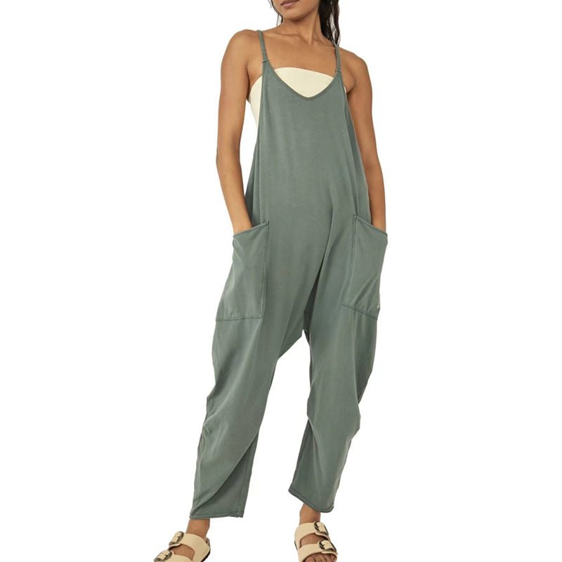 Femme portant Combinaison Dahlia | Combinaison Décontractée Unie Pour Femme