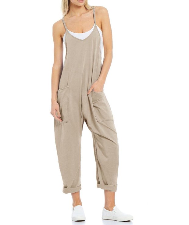 Femme portant Combinaison Dahlia | Combinaison Décontractée Unie Pour Femme