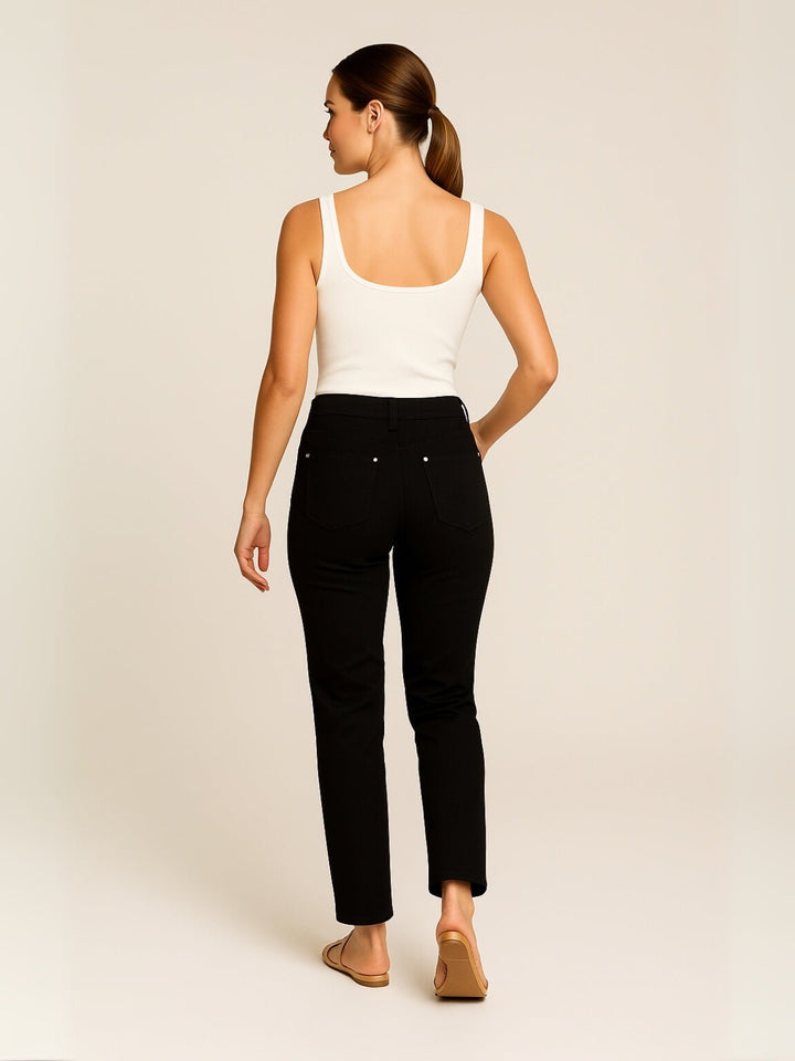 Femme portant Pantalon Elissane | Pantalon skinny urbain stretch