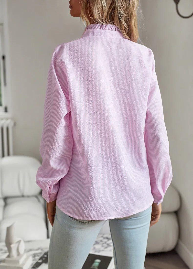 Femme portant Chemisiers Elora | Blouse Élégante et Polyvalente