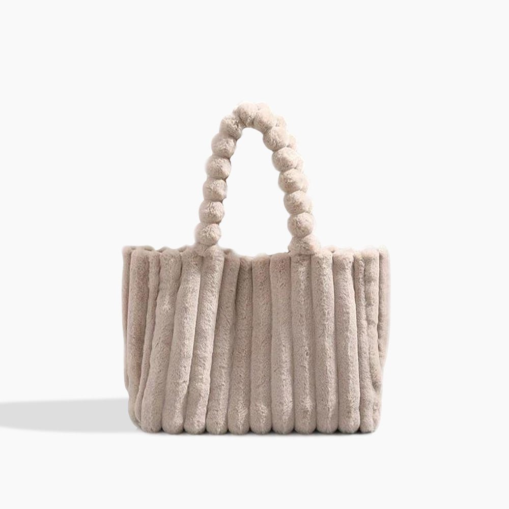 Femme portant Sac Elsa | Sac Fourre - Tout Douillet Pour Femme