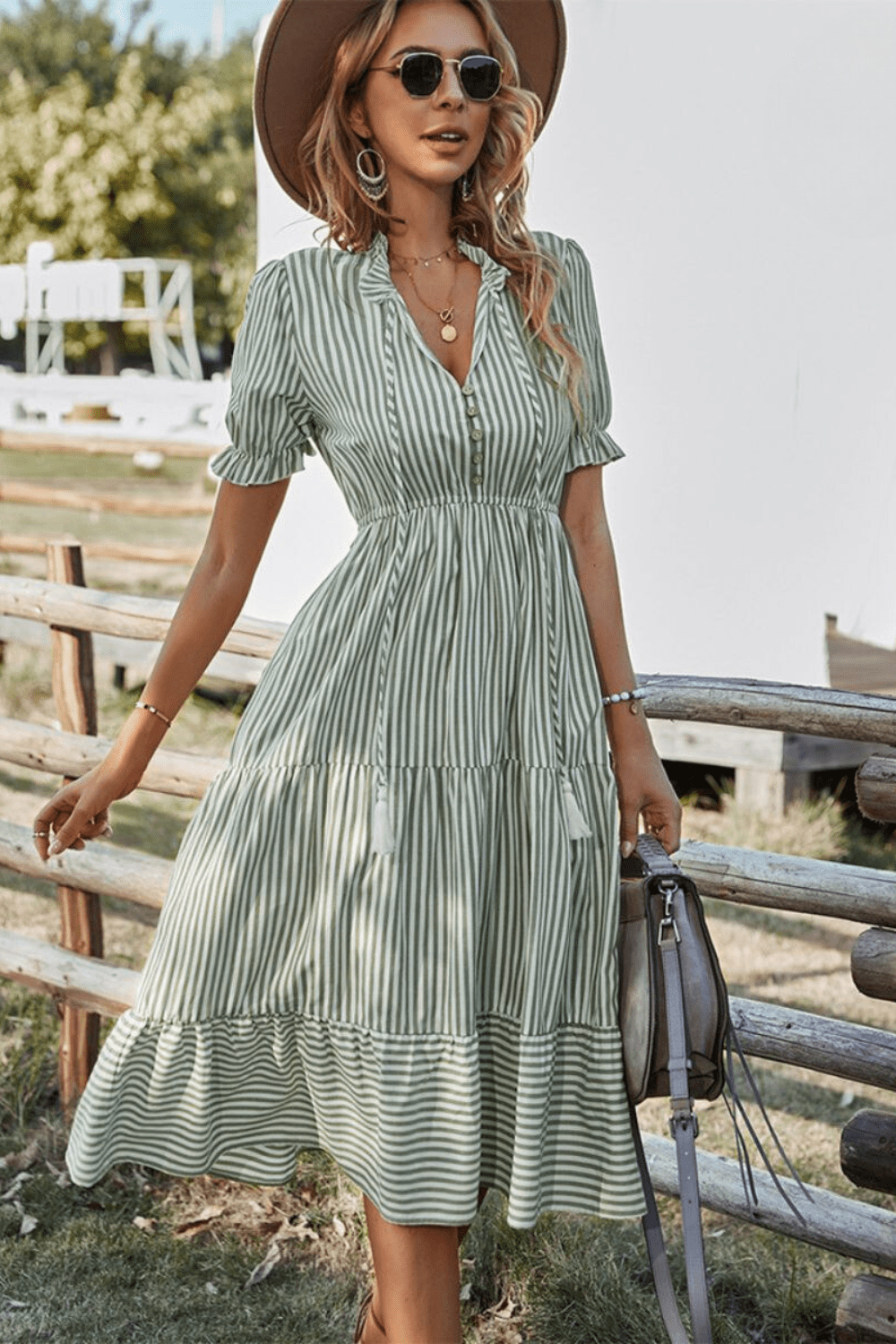 Femme portant Robes Elviana | Femme Robe d'été élégante