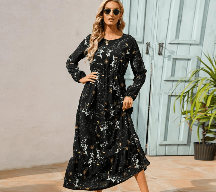 Femme portant Robes Fioralina | Robe D'Été Élégante et Légère Pour Femmes