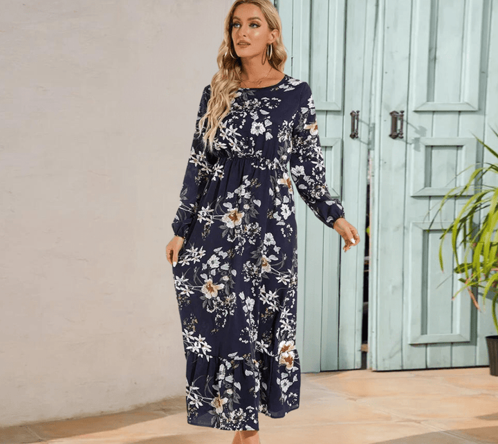 Femme portant Robes Fioralina | Robe D'Été Élégante et Légère Pour Femmes