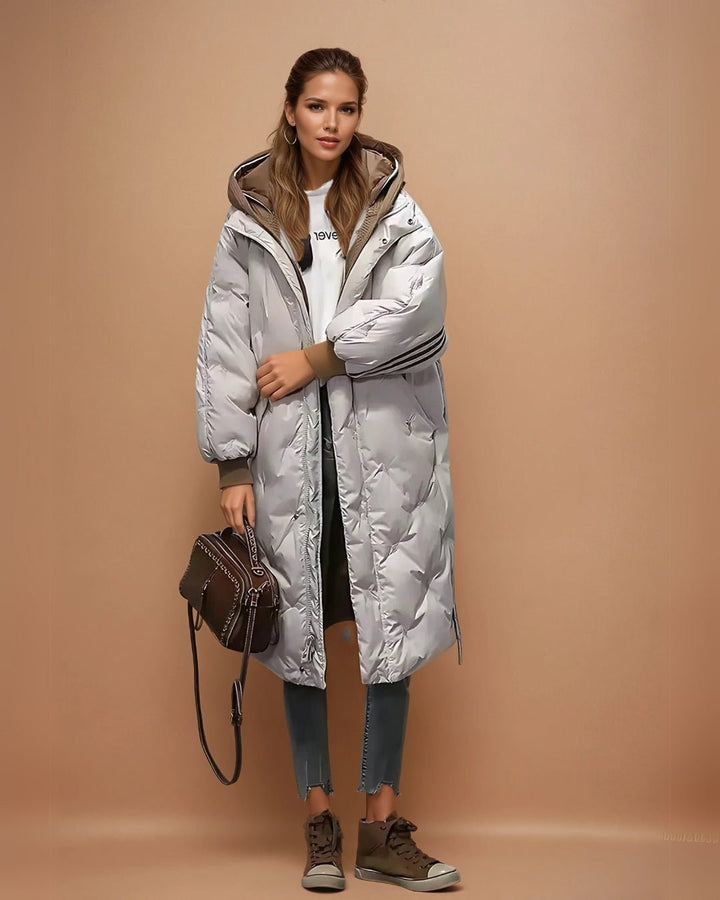 Femme portant Doudoune Freya | Doudoune Longue