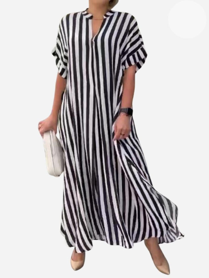 Femme portant Robes Larentia | Robe d'Été Grande Taille pour Femme