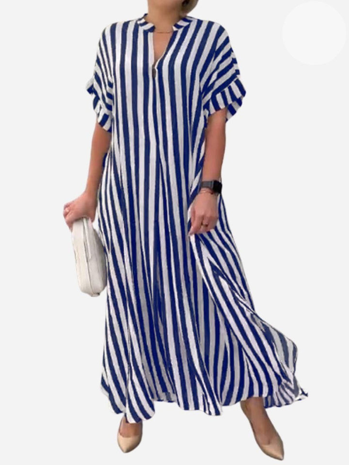 Femme portant Robes Larentia | Robe d'Été Grande Taille pour Femme