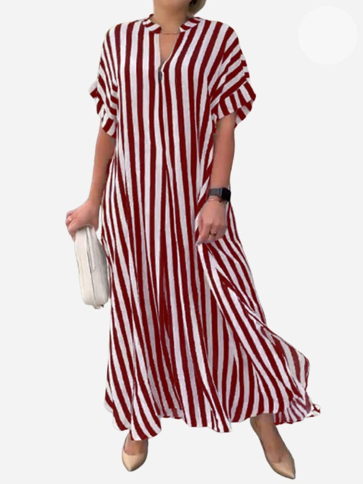 Femme portant Robes Larentia | Robe d'Été Grande Taille pour Femme