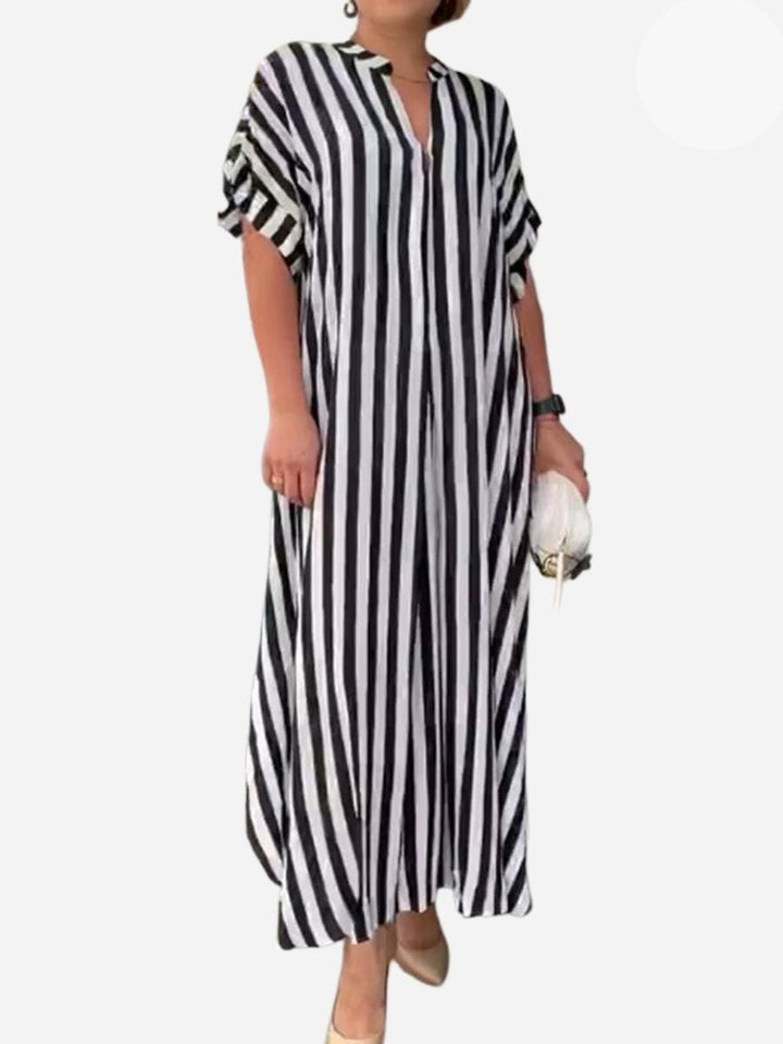 Femme portant Robes Larentia | Robe d'Été Grande Taille pour Femme