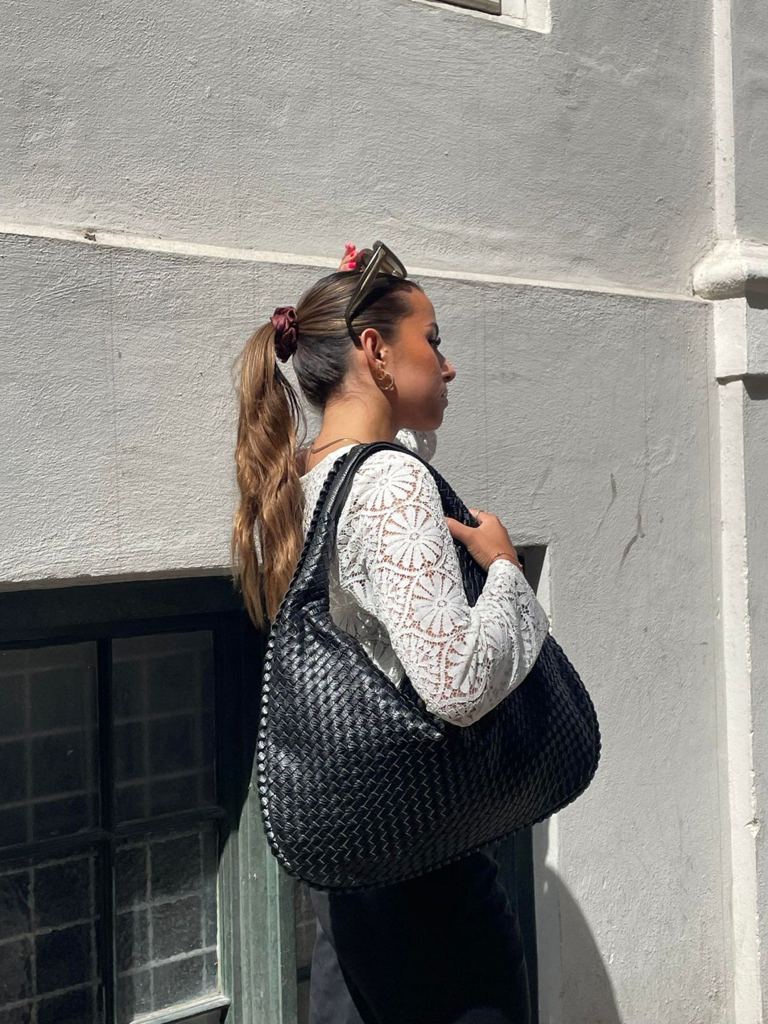 Femme portant Sac Léonie | Sac de tous les jours pour Femmes