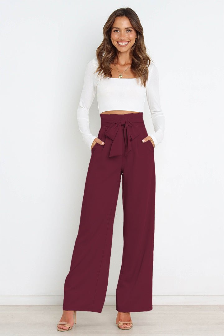 Femme portant Pantalons Lilou | Pantalon Léger Pour Femme | Sophistication Décontractée