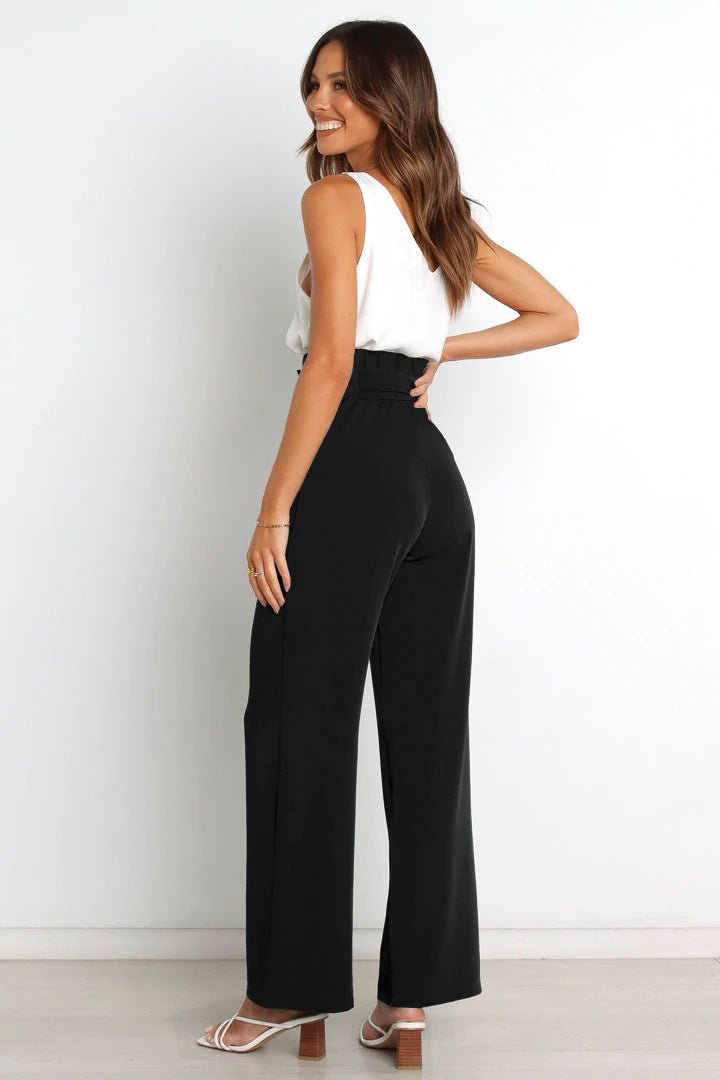 Femme portant Pantalons Lilou | Pantalon Léger Pour Femme | Sophistication Décontractée