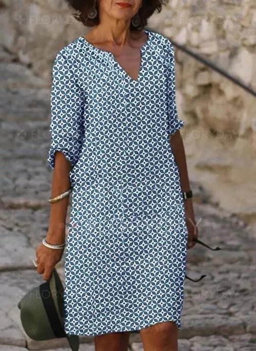 Femme portant Robes Liselor | Robe ample décontractée pour femmes