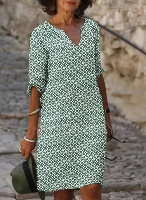 Femme portant Robes Liselor | Robe ample décontractée pour femmes