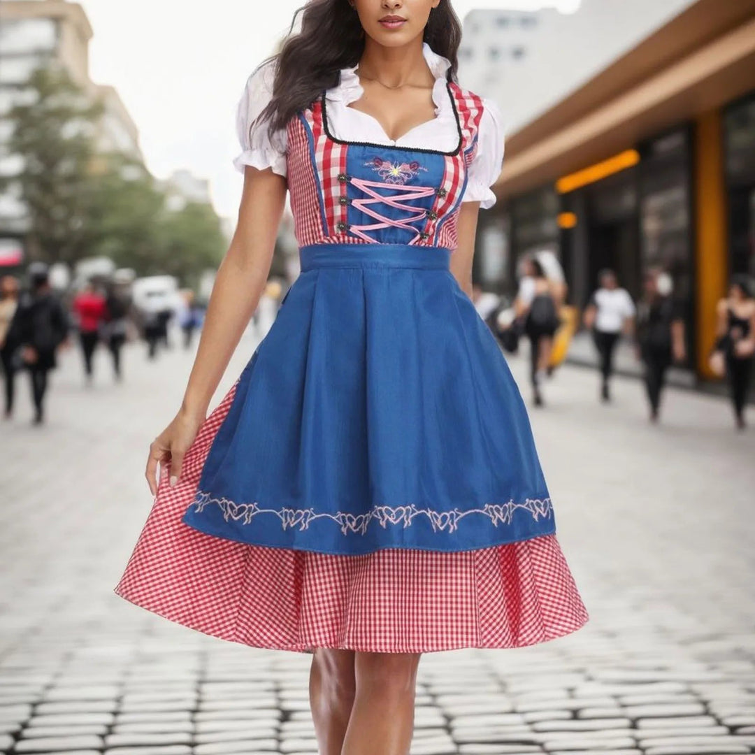 Femme portant Robes Lorenda | Robe Élégante et Raffinée Pour Femme