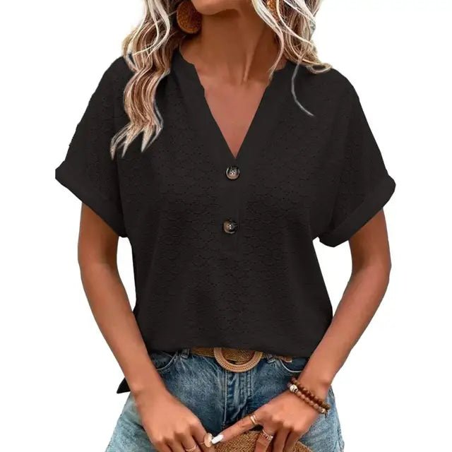 Femme portant T-shirts Maëva | Débardeur Confortable Femme à Col V
