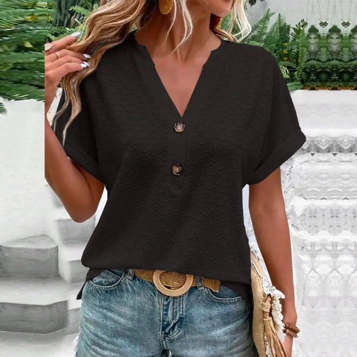 Femme portant T-shirts Maëva | Débardeur Confortable Femme à Col V