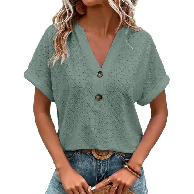 Femme portant T-shirts Maëva | Débardeur Confortable Femme à Col V