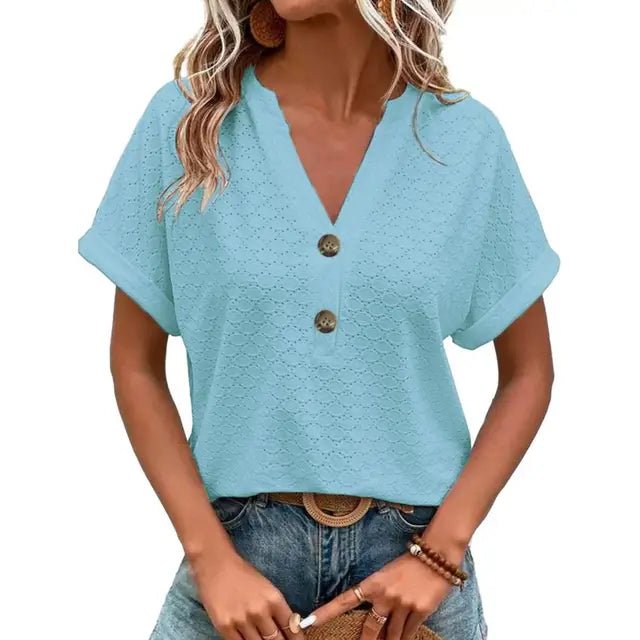 Femme portant T-shirts Maëva | Débardeur Confortable Femme à Col V
