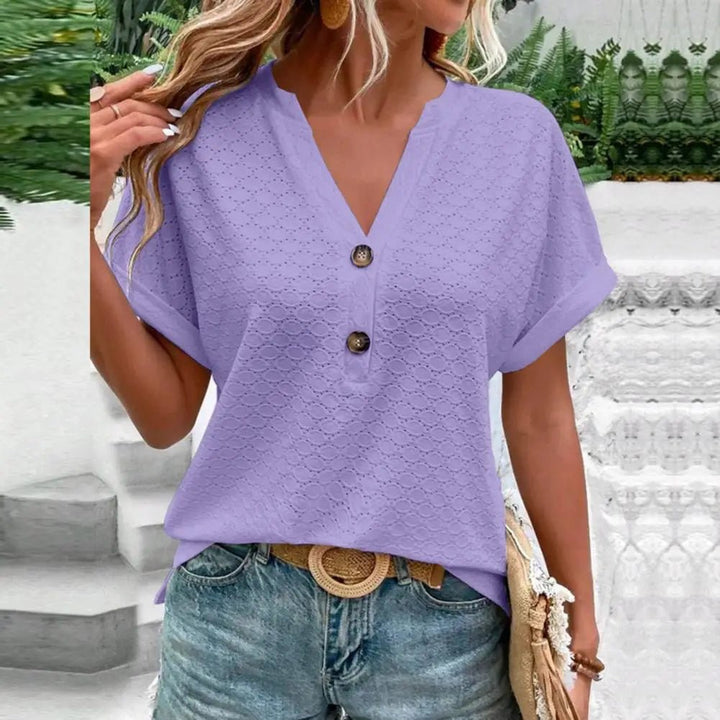 Femme portant T-shirts Maëva | Débardeur Confortable Femme à Col V