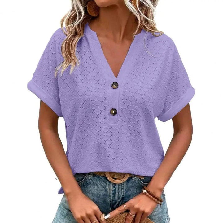 Femme portant T-shirts Maëva | Débardeur Confortable Femme à Col V