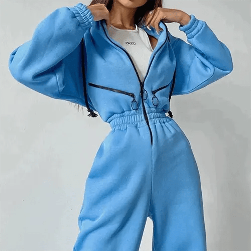 Femme portant Combinaison Marlène | Combinaison Chic et Confortable Pour Femme