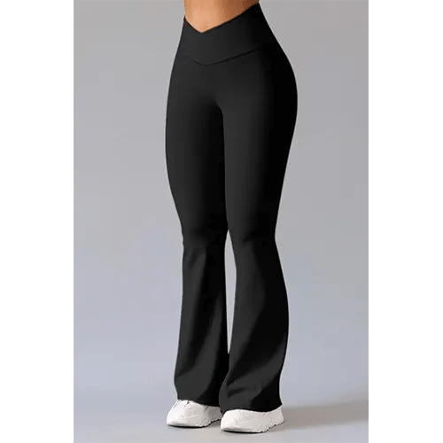 Femme portant Pantalons Marlowe | Pantalon de Sport Femme | Coupe Slim et Élégance Athlétique