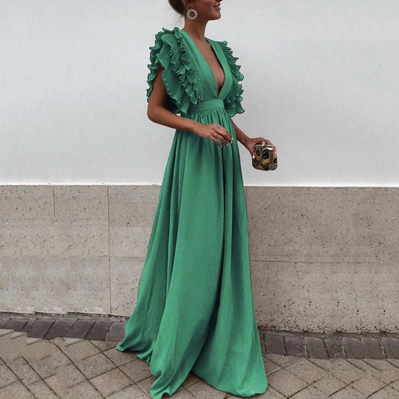 Femme portant Robe de soirée longues Meliora | Robe De Soirée Élégante