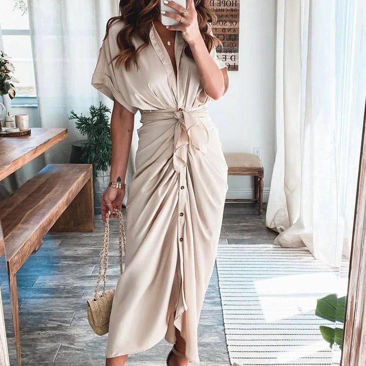 Femme portant Robes Meloréa | Robe contemporaine chic pour femme
