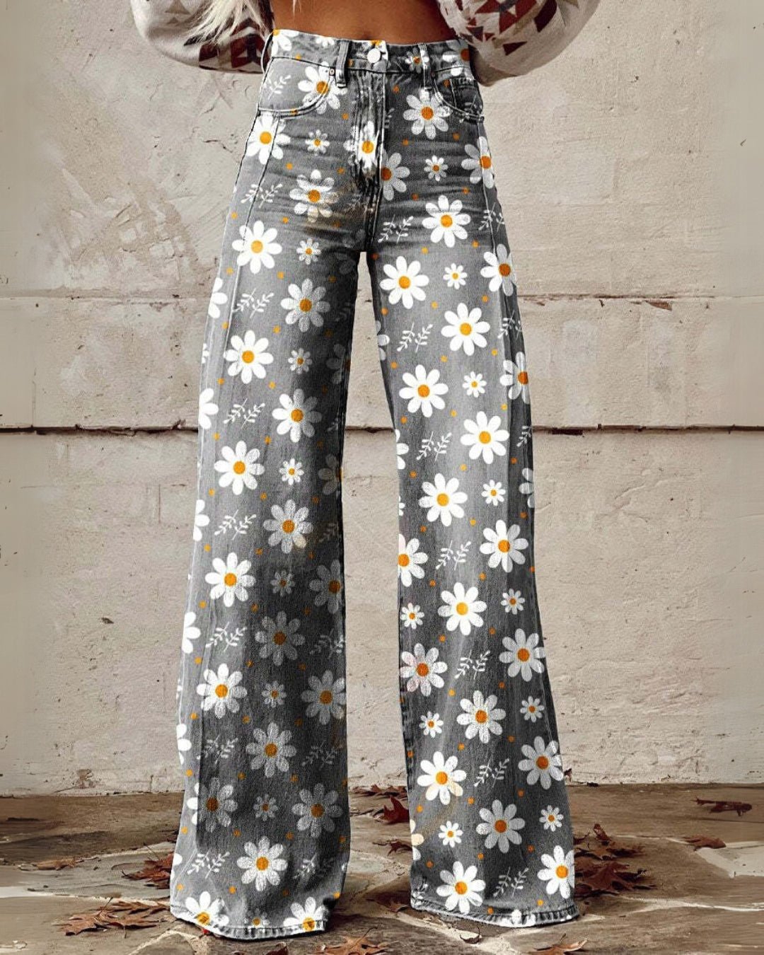 Femme portant Pantalon Naya | Pantalon Fluide Élégant