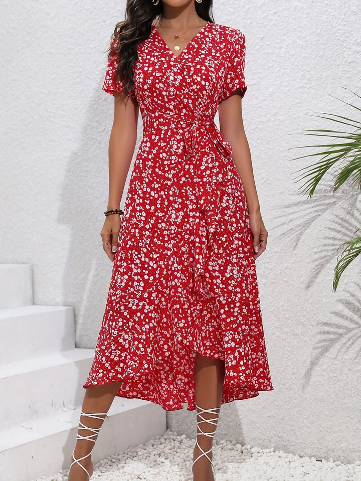 Olivinia | Robe portefeuille élégante pour femme - Robes pour femme - Achetez Chez Anabelle