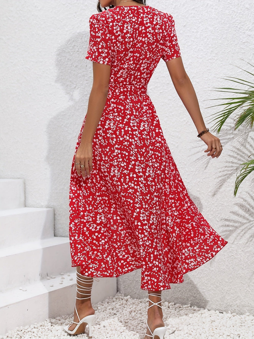 Olivinia | Robe portefeuille élégante pour femme - Robes pour femme - Achetez Chez Anabelle