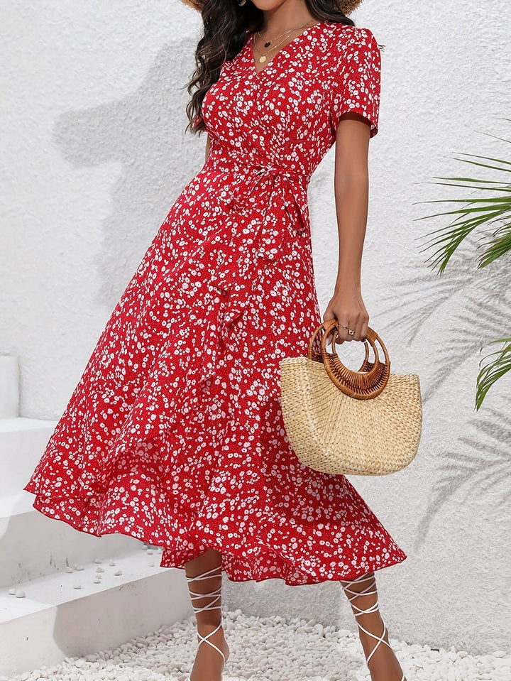 Olivinia | Robe portefeuille élégante pour femme - Robes pour femme - Achetez Chez Anabelle