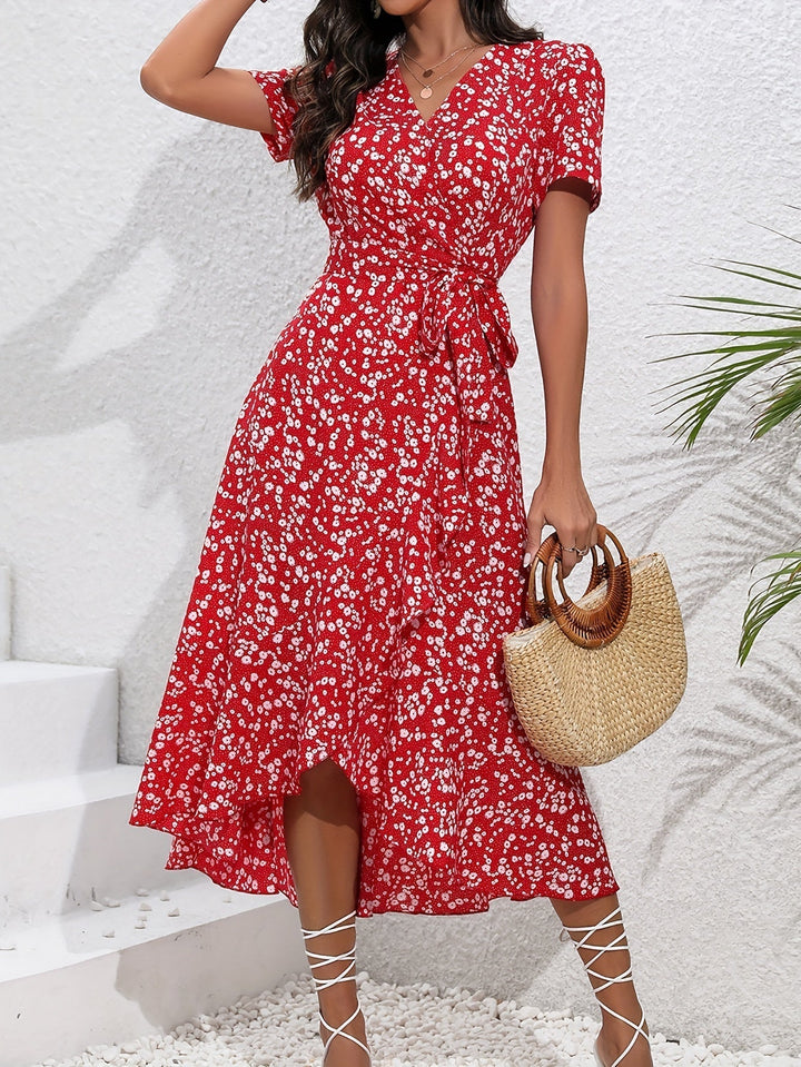 Olivinia | Robe portefeuille élégante pour femme - Robes pour femme - Achetez Chez Anabelle