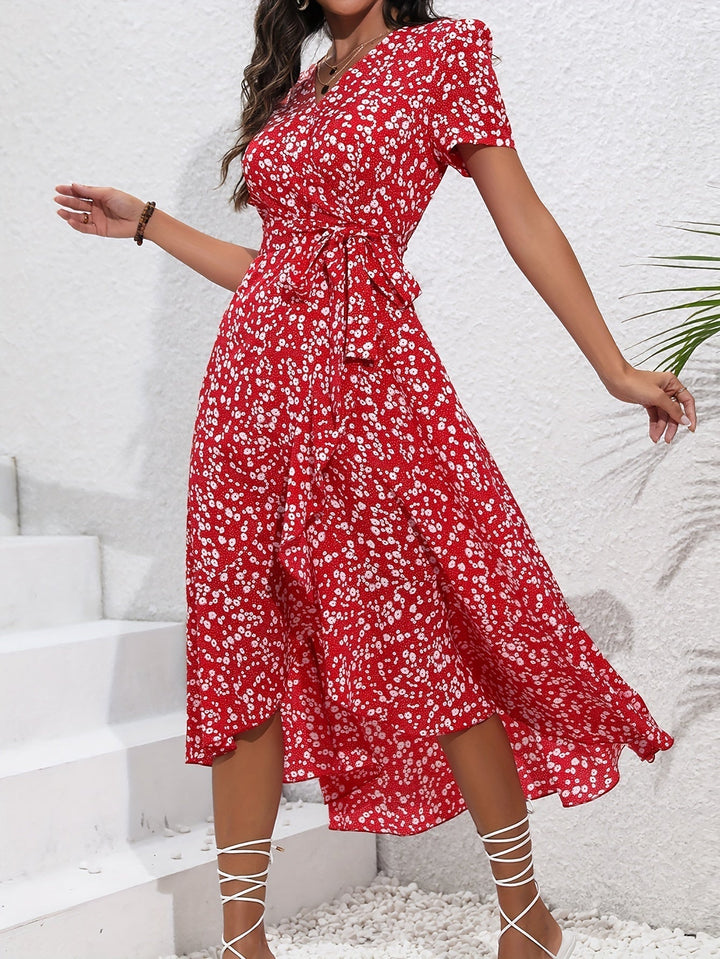 Olivinia | Robe portefeuille élégante pour femme - Robes pour femme - Achetez Chez Anabelle