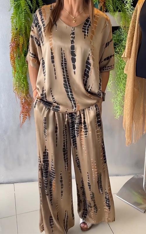 Femme portant Ensemble Rivana | Ensemble De Loisirs Deux Pièces Pour Femme