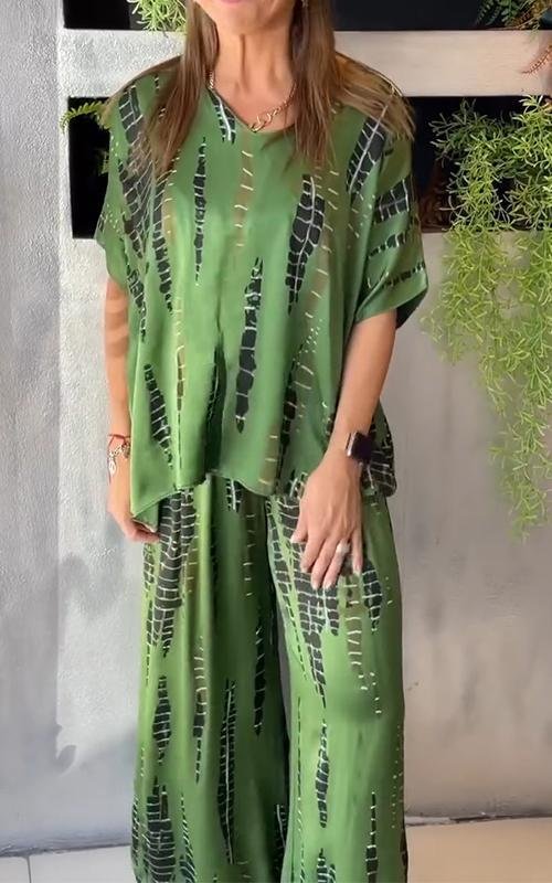 Femme portant Ensemble Rivana | Ensemble De Loisirs Deux Pièces Pour Femme