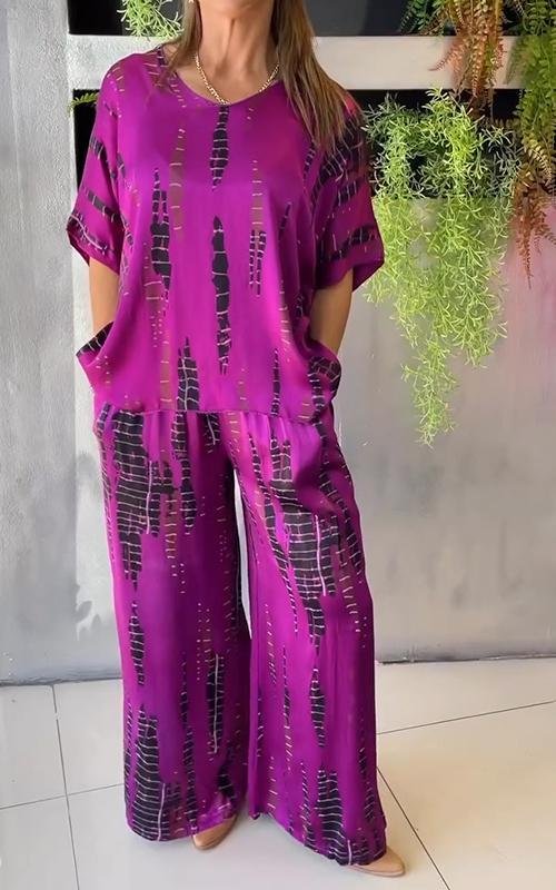 Femme portant Ensemble Rivana | Ensemble De Loisirs Deux Pièces Pour Femme