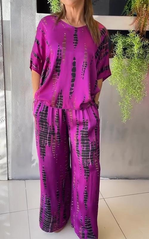 Femme portant Ensemble Rivana | Ensemble De Loisirs Deux Pièces Pour Femme