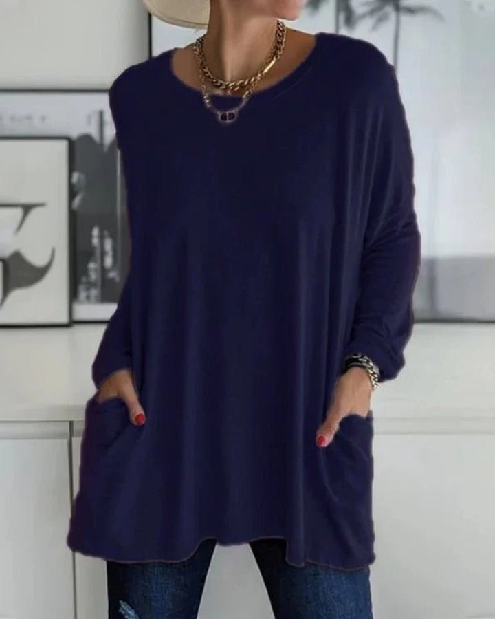 Femme portant Pull Solea | Pull - Over Douillet et Chic