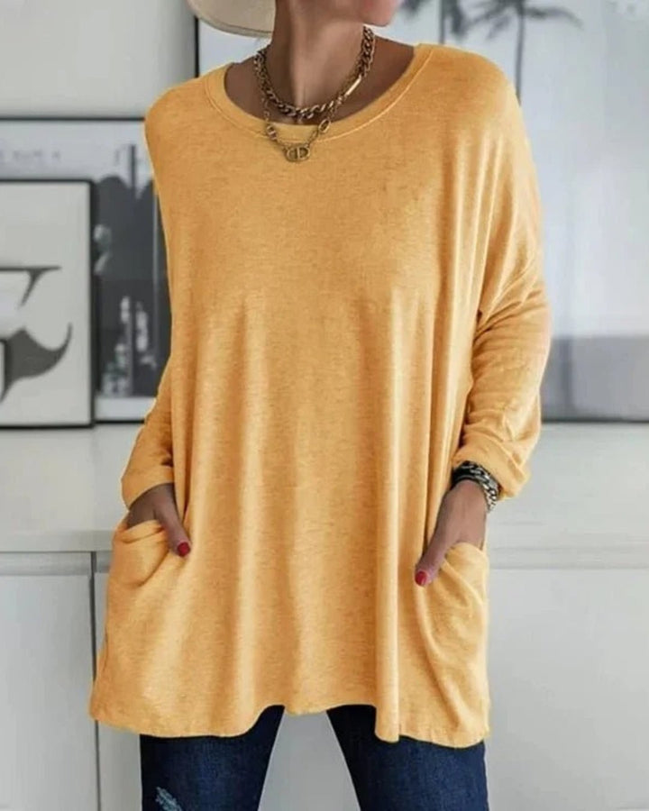Femme portant Pull Solea | Pull - Over Douillet et Chic