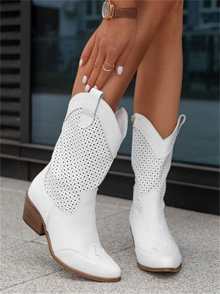 Femme portant Bottes Stella | Femme Bottes de Cowboy Respirantes